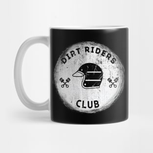 Dirt Riders Club (Black & White) Mug